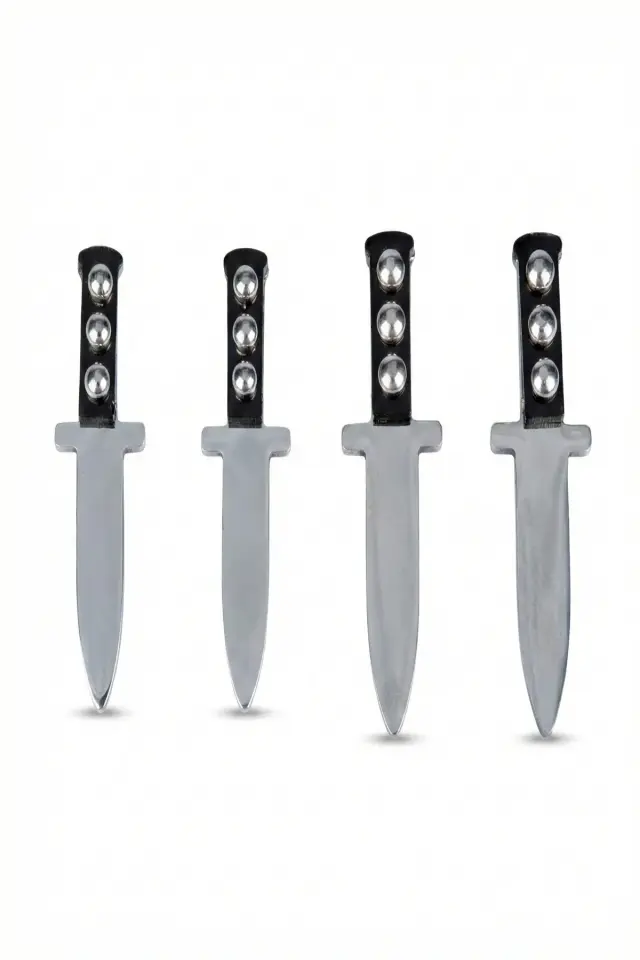 316L Paslanmaz Çelik  Bıçak Tasarımlı Küpe