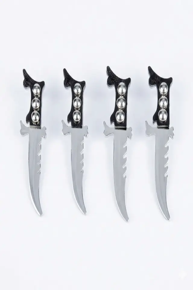 316L Paslanmaz Çelik  Bıçak Tasarımlı Küpe