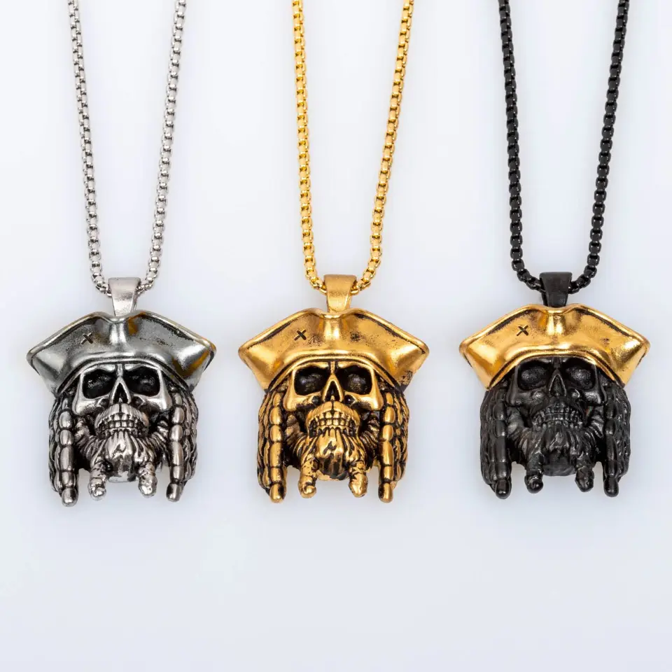 Erkek Çelik Gotik Kolye