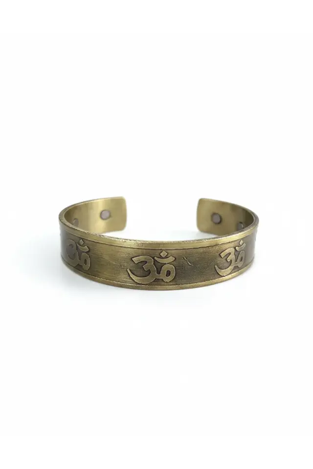 Etnik İyonlu Bakır Bileklik – Manyetik El İşçiliği Bakır Bileklik