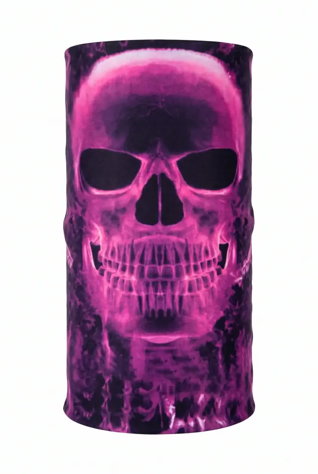 Unisex - 12 Farklı Kullanım Çok Amaçlı Dikişsiz Bandana - UV Korumalı, Nefes Alan Buff Tipi Boyunluk