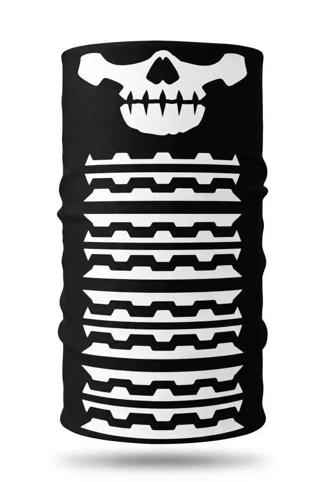 Unisex - 12 Farklı Kullanım Çok Amaçlı Dikişsiz Bandana - UV Korumalı, Nefes Alan Buff Tipi Boyunluk