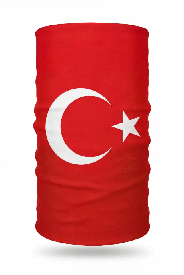 Unisex - 12 Farklı Kullanım Çok Amaçlı Dikişsiz Bandana - UV Korumalı, Nefes Alan Buff Tipi Boyunluk