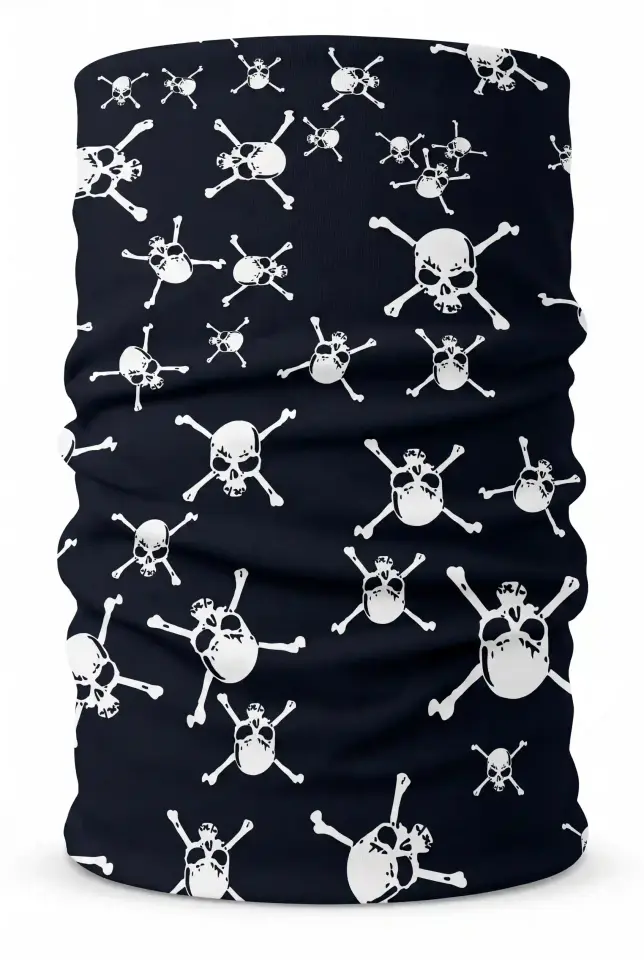 Unisex - 12 Farklı Kullanım Çok Amaçlı Dikişsiz Bandana - UV Korumalı, Nefes Alan Buff Tipi Boyunluk