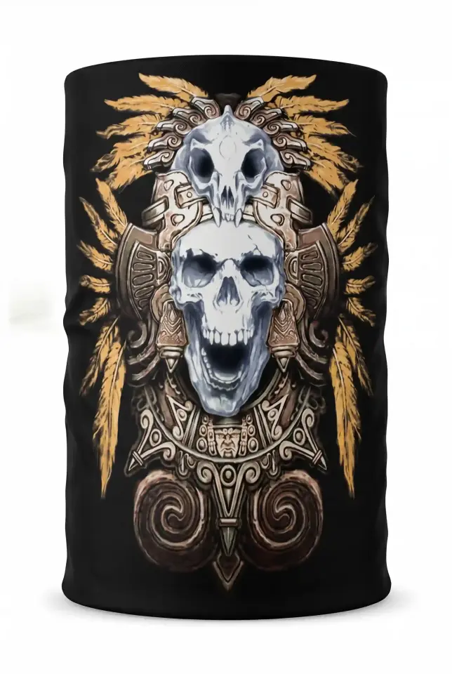 Unisex - 12 Farklı Kullanım Çok Amaçlı Dikişsiz Bandana - UV Korumalı, Nefes Alan Buff Tipi Boyunluk