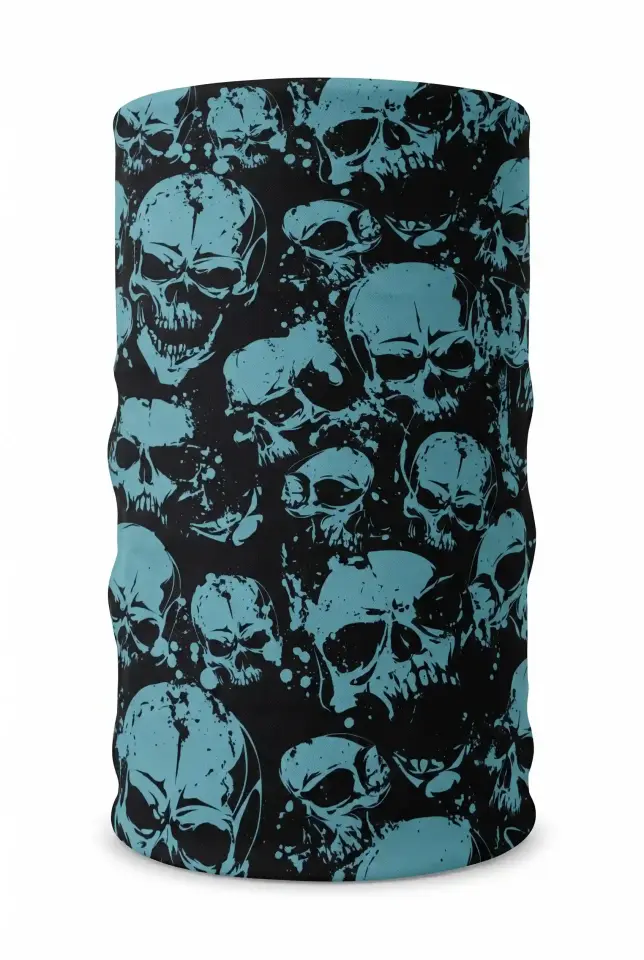 Unisex - 12 Farklı Kullanım Çok Amaçlı Dikişsiz Bandana - UV Korumalı, Nefes Alan Buff Tipi Boyunluk