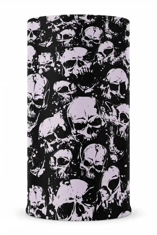 Unisex - 12 Farklı Kullanım Çok Amaçlı Dikişsiz Bandana - UV Korumalı, Nefes Alan Buff Tipi Boyunluk