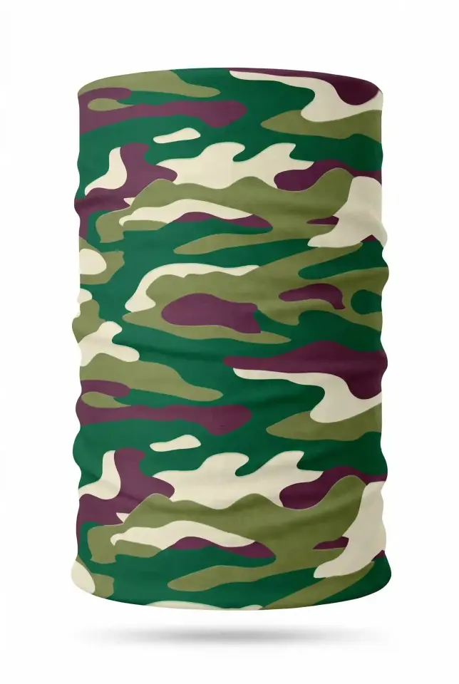 Unisex - 12 Farklı Kullanım Çok Amaçlı Dikişsiz Bandana - UV Korumalı, Nefes Alan Buff Tipi Boyunluk