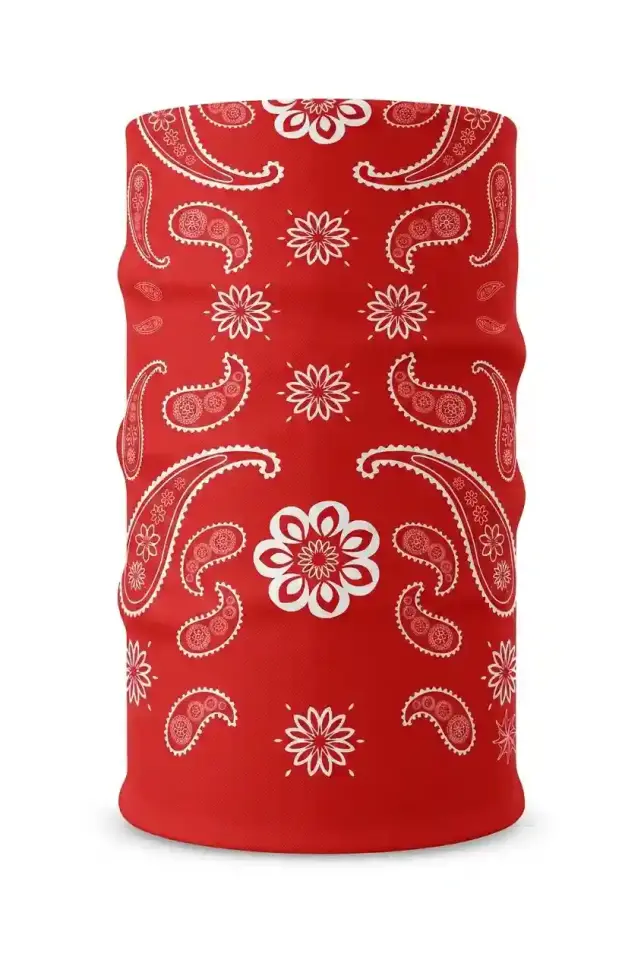 Unisex - 12 Farklı Kullanım Çok Amaçlı Dikişsiz Bandana - UV Korumalı, Nefes Alan Buff Tipi Boyunluk