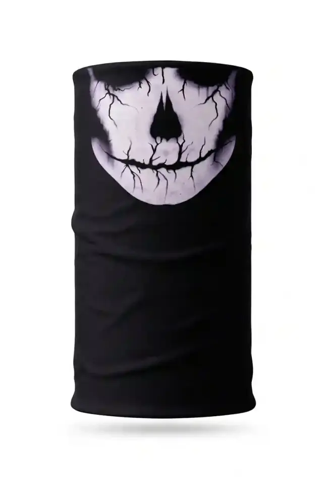Unisex - 12 Farklı Kullanım Çok Amaçlı Dikişsiz Bandana - UV Korumalı, Nefes Alan Buff Tipi Boyunluk