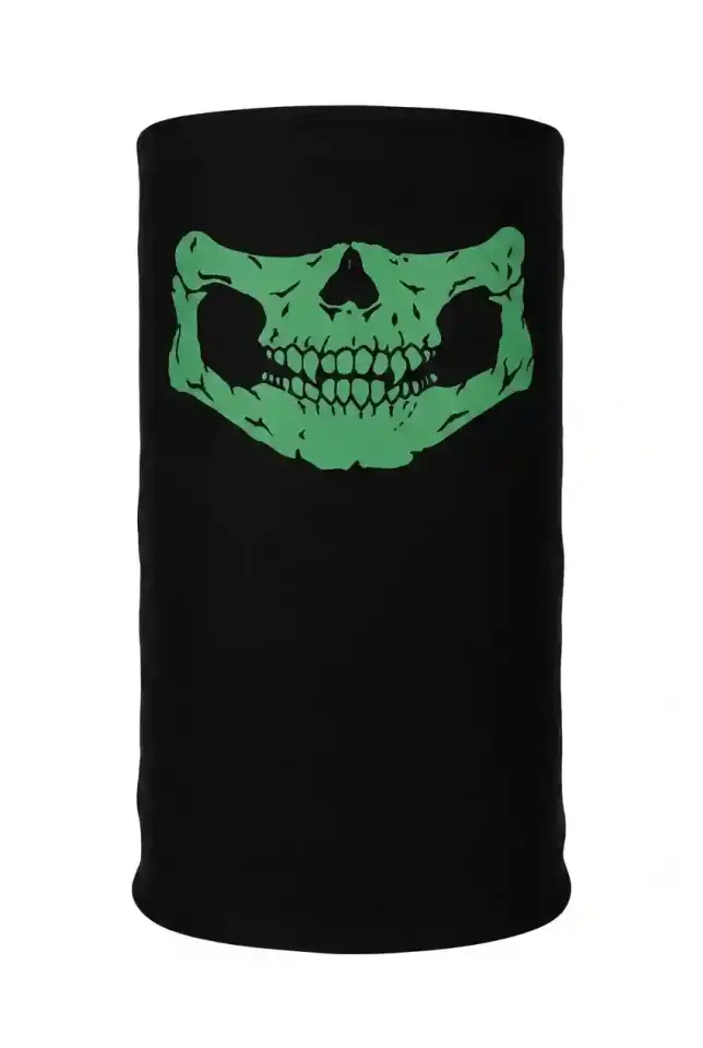 Unisex - 12 Farklı Kullanım Çok Amaçlı Dikişsiz Bandana - UV Korumalı, Nefes Alan Buff Tipi Boyunluk