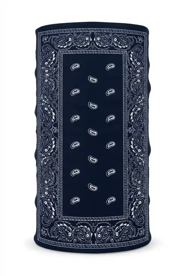Unisex - 12 Farklı Kullanım Çok Amaçlı Dikişsiz Bandana - UV Korumalı, Nefes Alan Buff Tipi Boyunluk