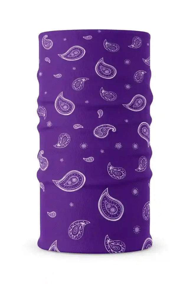 Unisex - 12 Farklı Kullanım Çok Amaçlı Dikişsiz Bandana - UV Korumalı, Nefes Alan Buff Tipi Boyunluk