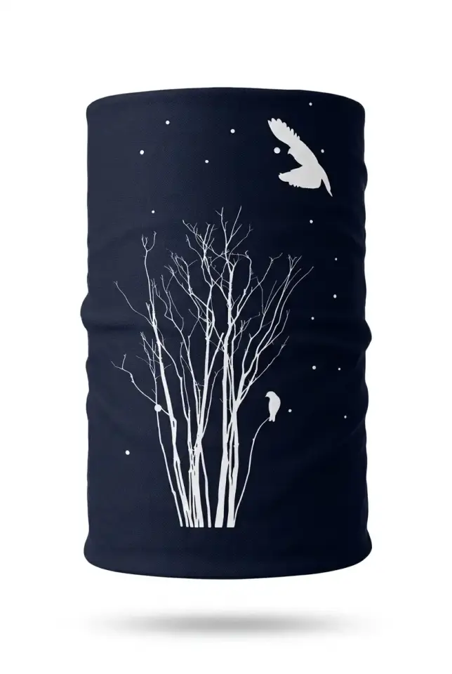 Unisex - 12 Farklı Kullanım Çok Amaçlı Dikişsiz Bandana - UV Korumalı, Nefes Alan Buff Tipi Boyunluk