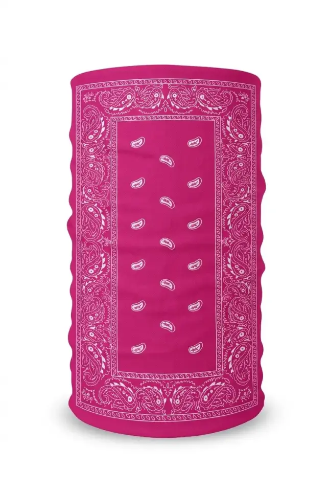 Unisex - 12 Farklı Kullanım Çok Amaçlı Dikişsiz Bandana - UV Korumalı, Nefes Alan Buff Tipi Boyunluk