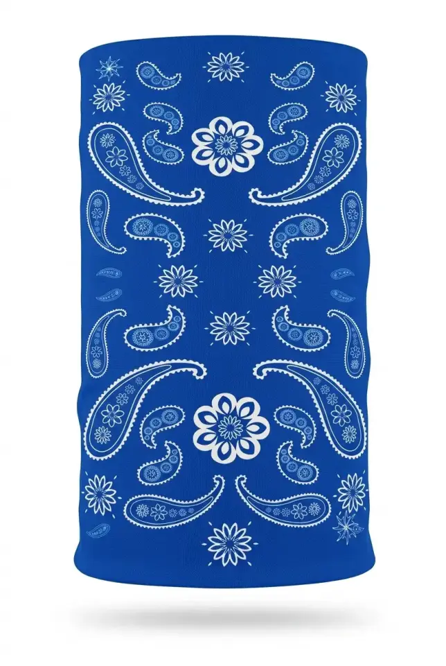 Unisex - 12 Farklı Kullanım Çok Amaçlı Dikişsiz Bandana - UV Korumalı, Nefes Alan Buff Tipi Boyunluk