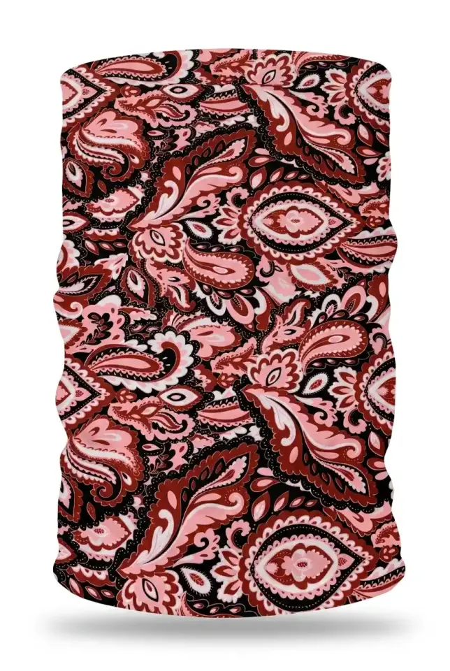 Unisex - 12 Farklı Kullanım Çok Amaçlı Dikişsiz Bandana - UV Korumalı, Nefes Alan Buff Tipi Boyunluk