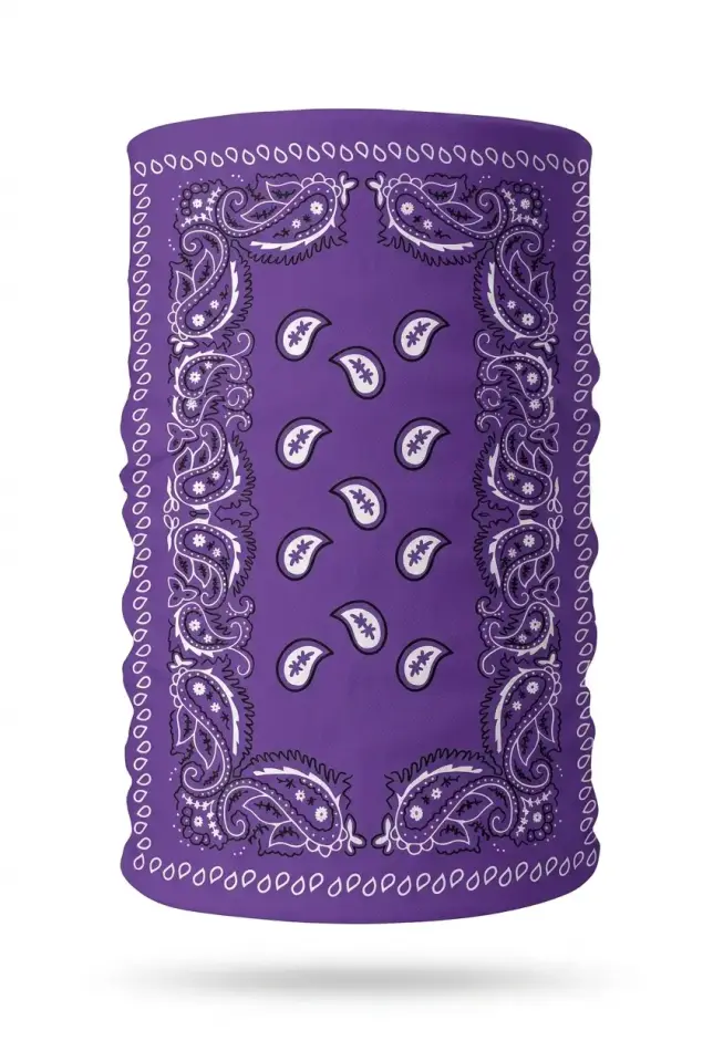 Unisex - 12 Farklı Kullanım Çok Amaçlı Dikişsiz Bandana - UV Korumalı, Nefes Alan Buff Tipi Boyunluk