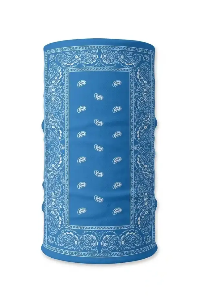 Unisex - 12 Farklı Kullanım Çok Amaçlı Dikişsiz Bandana - UV Korumalı, Nefes Alan Buff Tipi Boyunluk