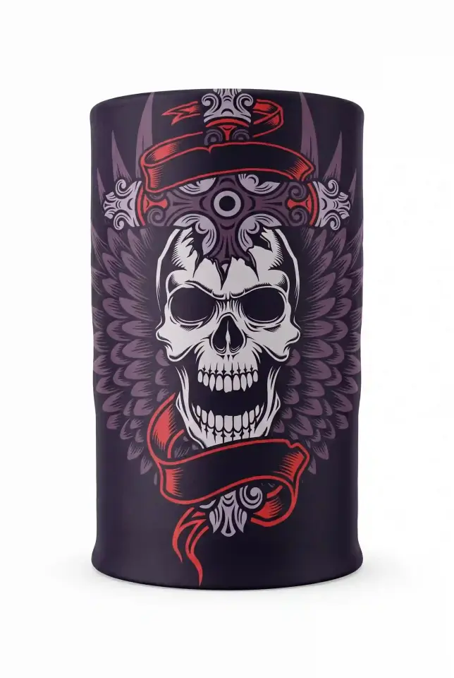 Unisex - 12 Farklı Kullanım Çok Amaçlı Dikişsiz Bandana - UV Korumalı, Nefes Alan Buff Tipi Boyunluk