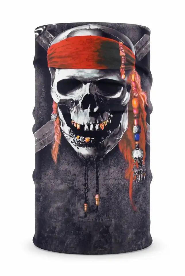 Unisex - 12 Farklı Kullanım Çok Amaçlı Dikişsiz Bandana - UV Korumalı, Nefes Alan Buff Tipi Boyunluk