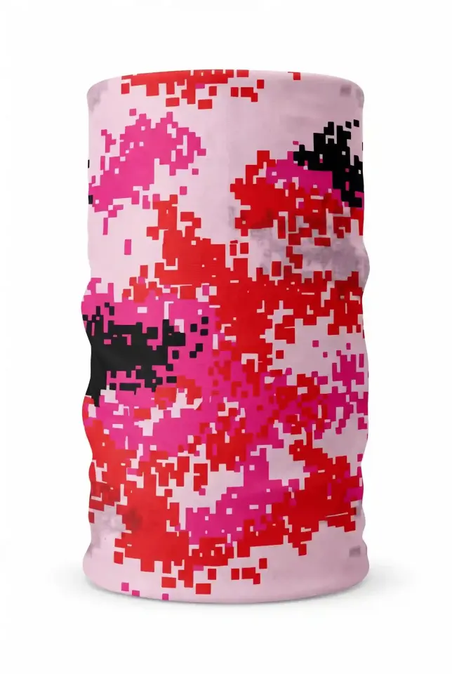 Unisex - 12 Farklı Kullanım Çok Amaçlı Dikişsiz Bandana - UV Korumalı, Nefes Alan Buff Tipi Boyunluk