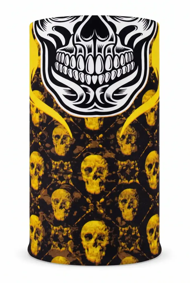 Unisex - 12 Farklı Kullanım Çok Amaçlı Dikişsiz Bandana - UV Korumalı, Nefes Alan Buff Tipi Boyunluk