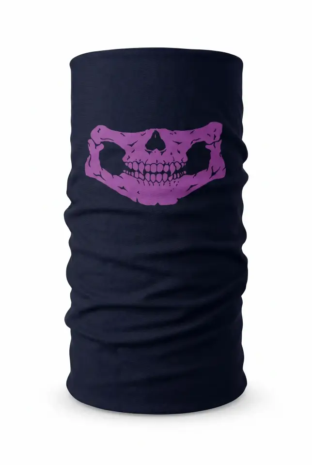 Unisex - 12 Farklı Kullanım Çok Amaçlı Dikişsiz Bandana - UV Korumalı, Nefes Alan Buff Tipi Boyunluk