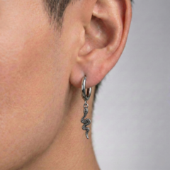 Erkek Çelik <br>Küpeler